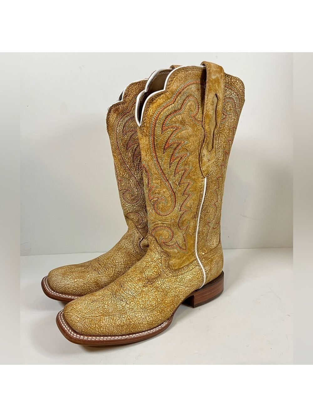 Durango Women's Arena Pro Western Leather Cowboy Boots 10M